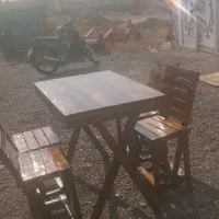 انواع مدل های میز نهار خوری چوب روس ضمانتی|میز و صندلی غذاخوری|میان جلگه, |دیوار