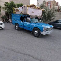 وانت تلفنی نیسان بار کارگر خالی تخلیه بار حمل نقل