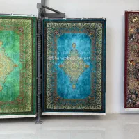 فرش کلاریس ۱۲۰۰شانه متفاوترین رنگ آبی وسبز جدید|فرش|شیراز, قلات|دیوار