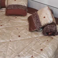 روتختی عروس ترکیه ایی . ساتن دور دوخت کارشده|سرویس روتختی|تهران, امیریه|دیوار