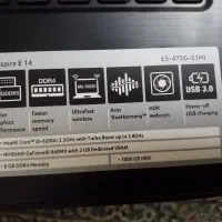 لپتاپ ایسر  Acer-E5 نسل ۶|رایانه همراه|تهران, فدک|دیوار