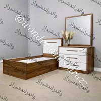 سرویس خواب لمسه دیاموند تخت 1نفره تختخواب دونفره|تخت و سرویس خواب|شیراز, شهرک فرزانگان|دیوار
