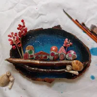 تابلووجاکلیدی سنگ وچوب