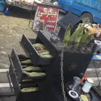 دستگاه بلال همراه با منقل