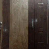 درب چوبی دو لنگه