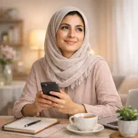 کار آفرینی با گوشی برای بانوان