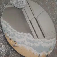 آینه ۵۰ دریا و ساحل ریسه دار آفتابی فروش فوری