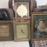 2عددتابلوفرش دست باف تابلو وان یکاد