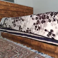 تخت خواب دونفره روستیک|تخت و سرویس خواب|تهران, زیبادشت|دیوار