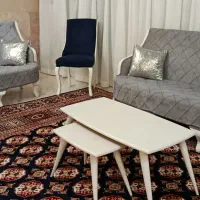 مبلمان ۹ نفره|مبلمان خانگی و میز عسلی|مشهد, شهید بهشتی|دیوار