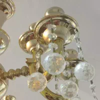 لوستر ۹ شعله|لوستر و چراغ آویز|همدان, |دیوار