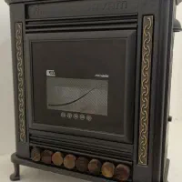 بخاری گازی طرح شومینه