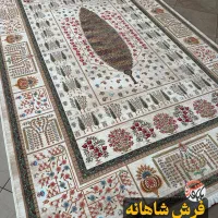 بهشتی در تار پود کرم سبز ۱۲۰۰ درختی جدید|فرش|بوشهر, |دیوار