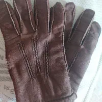 دستکش چرم زنانه سایز متوسط