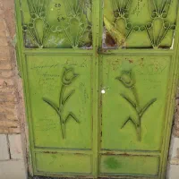 درب حیاط طرح دار