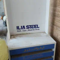 ابچک کابینت فلز ویترین هودوگاز|آبچکان و نظمدهنده ظروف|شیراز, نصر|دیوار