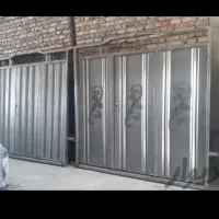 درب حیاط  ماشین رو سمساری سارانی