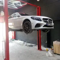 جک دو ستون 4 تن  ارتباط بالا و ارتباط پاین