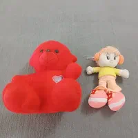 2عددعروسک خرس و دختر