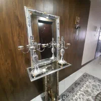 آینه شمعدان برنج