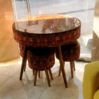 میز نهار خوری|میز و صندلی غذاخوری|آبیک, |دیوار