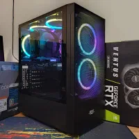 کیس کامپیوتر نسل14 گرافیک2060S رم16 هاردM2