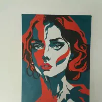 تابلو راز نگاه|تابلو، نقاشی، عکس|مشهد, آزادشهر|دیوار