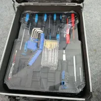 جعبه بکس کیف ابزار چمدانی ۱۸۷ پارچه|ابزارآلات|پاکدشت, پاکدشت (مامازند)|دیوار