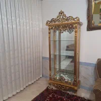 بوفه چوبی طلایی