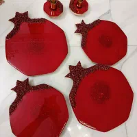 تخته سرو یلدایی رزین|ظروف سرو و پذیرایی|تهران, مشیریه|دیوار