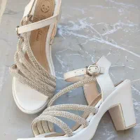 لباس مجلسی دخترانه به همراه صندل مجلسی|کفش و لباس بچه|رباط‌کریم, نصیرشهر|دیوار