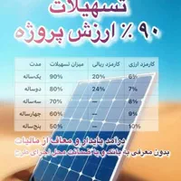 وام*تسهیلات ارزی وریالی برای ساخت نیروگاه خورشیدی
