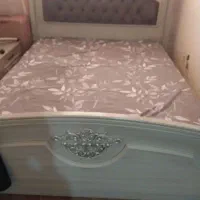 تخت وتشک پاتختی دو کشو