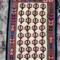 گلیم کرک دست بافت نقش هرسینی