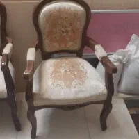 مبل چوب اصل گردو