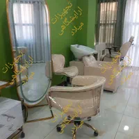پایه طلایی سرشور صندلی میکاپ ترولی میزناخن تابوره|آرایشگاه و سالن‌های زیبایی|کرج, گلشهر|دیوار