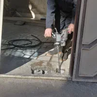 لوله بازکنی با فنر برقی و دستگاه باد