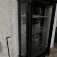 کمد آینه ای بوفه در حد نو ارتفاع دو متر