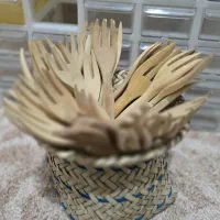 چنگال چوبی دستساز