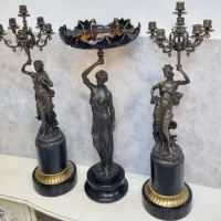 مجسمه برنزی پرنسس شش شاخه