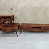 ست آینه کنسول.میز جلومبلی.میز تلویزیون.جاکفشی پیچک|میز تلویزیون|یزد, |دیوار