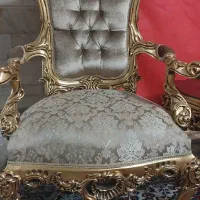 سرویس کامل  تخت پاتختی و میز آرایش   و مبل چوبی|مبلمان خانگی و میز عسلی|قم, نوبهار|دیوار