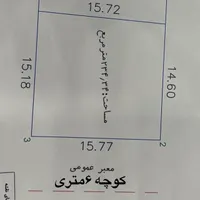 فروش زمین ۲۳۵ متری داخل بافت اغلان تپه