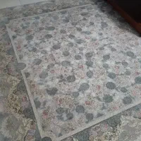 دو تخته فرش 6متری ماشینی   شیک  1200شانه درحد نو