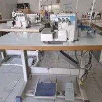 چرخ‌خیاطی زیگزال ۴نخ دینام سرخوده جک E3