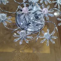 لوستر سقفی کریستال (اصل)|لوستر و چراغ آویز|مرند, |دیوار