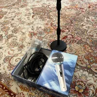 میکروفون کره ای اصل به همراه پایه و سیم