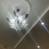 لوستر برنزی|لوستر و چراغ آویز|فشاپویه, |دیوار