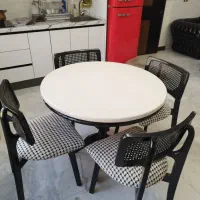 میز و صندلی ناهارخوری تولیدی چوب راش اصل|میز و صندلی غذاخوری|نوشهر, |دیوار