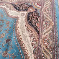 فرش فیروزه ای دوازده متری